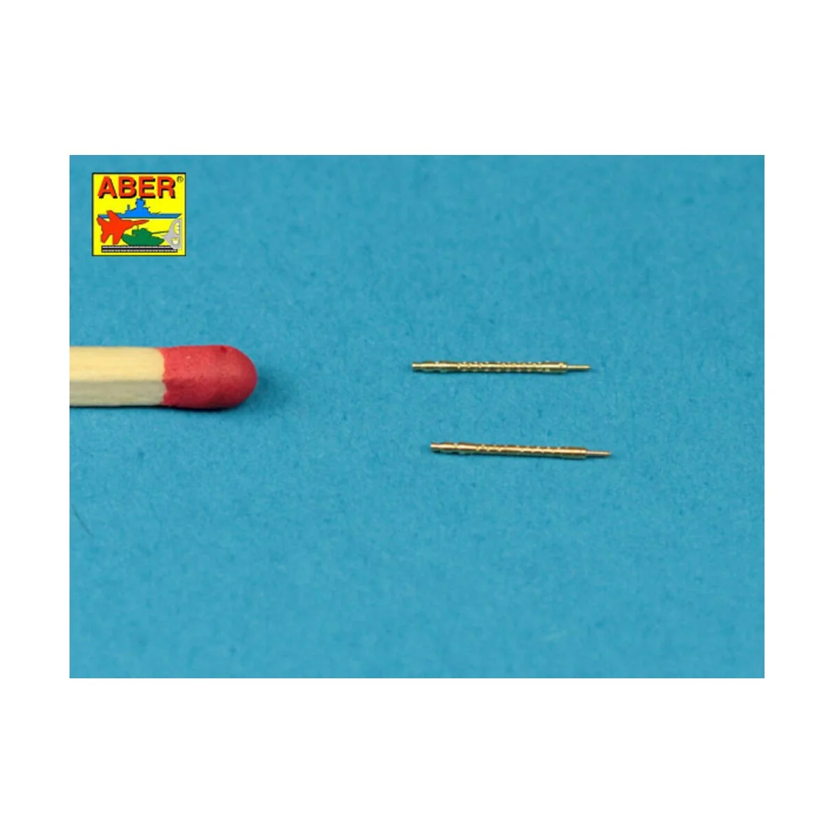 Set of 2 barrels for German machine guns MG34, 1/72 - Aber Models 7...
