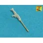 Set of 2 barrels for German machine guns MG34, 1/72 - Aber Models 7...