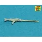 Set of 2 barrels for German machine guns MG34, 1/72 - Aber Models 7...