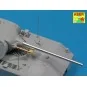Barrels for Tank MAUS, 1/72 - Aber Models 72 L-51