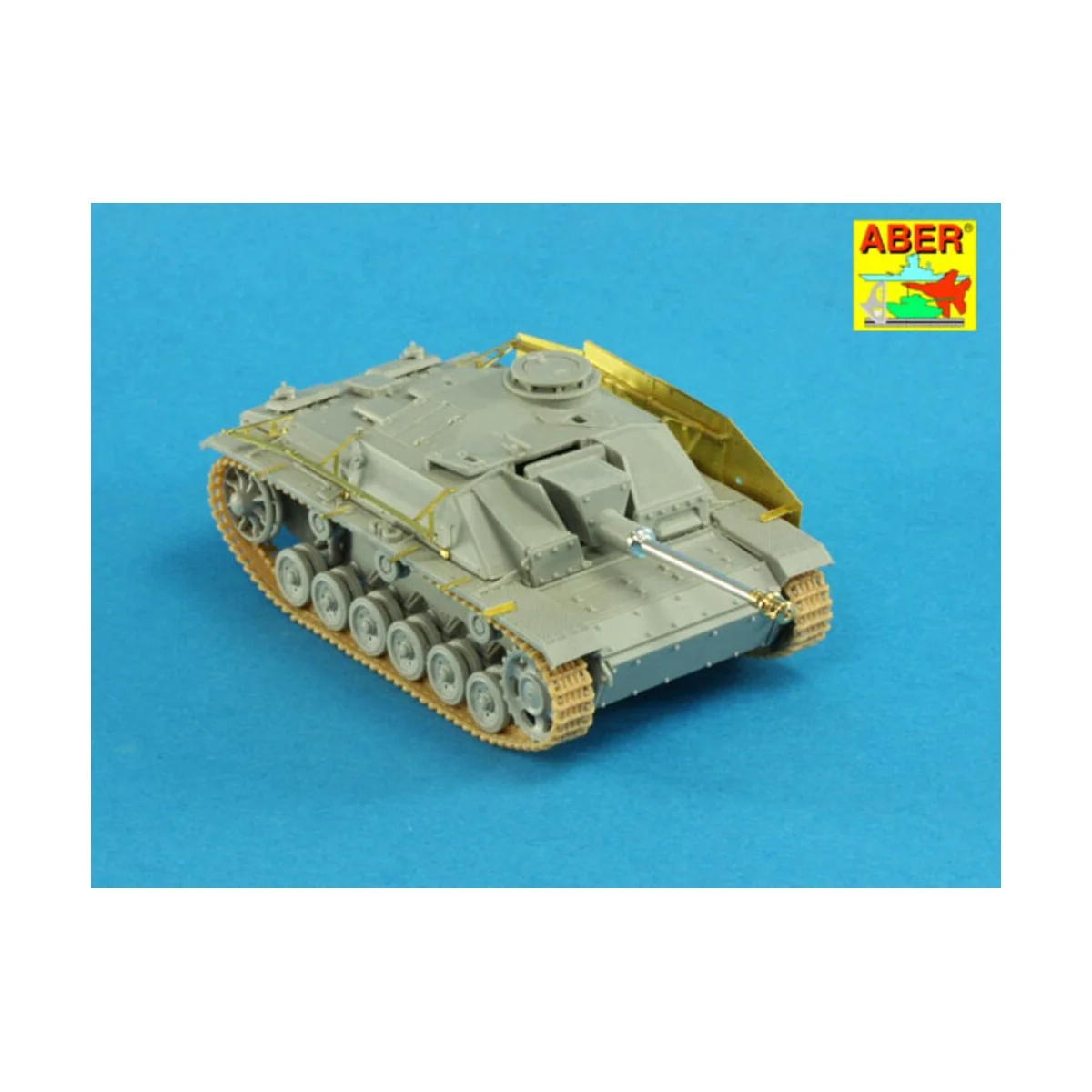 Barrel for StuG.III, Ausf.G early, 1/72 - Aber Models 72 L-53