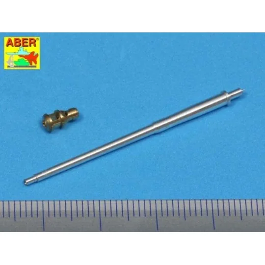 75mm barrel for PaK40 - late muzzle, 1/72 - Aber Models 72 L-56