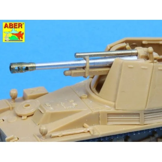 105mm barrel for LeFH 18 & Wespe, 1/72 - Aber Models 72 L-55