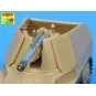 105mm barrel for LeFH 18 & Wespe, 1/72 - Aber Models 72 L-55