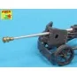 75mm barrel for PaK40 - late muzzle, 1/72 - Aber Models 72 L-56