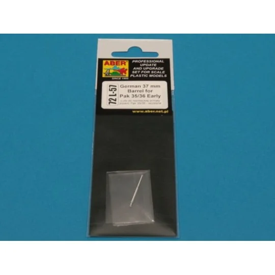 Barrel for Pak 35/36 Early, 1/72 - Aber Models 72 L-57