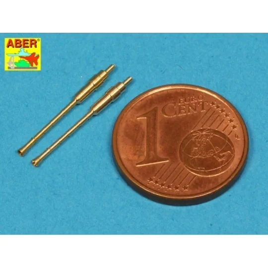 Set of 2 gun barrels KwK 38, 1/72 - Aber Models 72 L-58