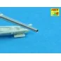 Two-piece 88mm barrel for Flak 36/37, 1/72 - Aber Models 72 L-62