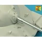 130 mm C-70 gun barrel for Soviet tank JS-7, 1/72 - Aber Models 72 ...