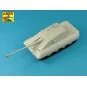 170 mm A/T gun barrel for German Jagdpanzer E-100, 1/72 - Aber Mode...