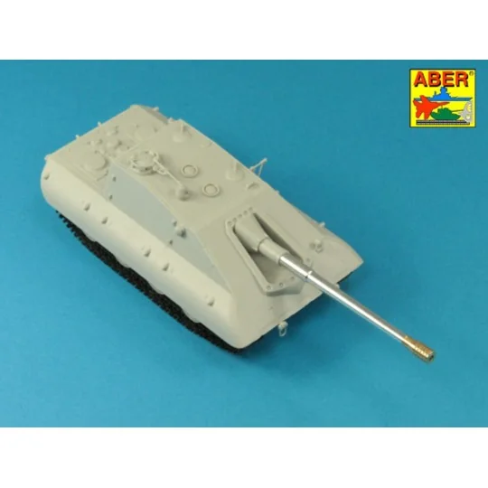 170 mm A/T gun barrel for German Jagdpanzer E-100, 1/72 - Aber Mode...
