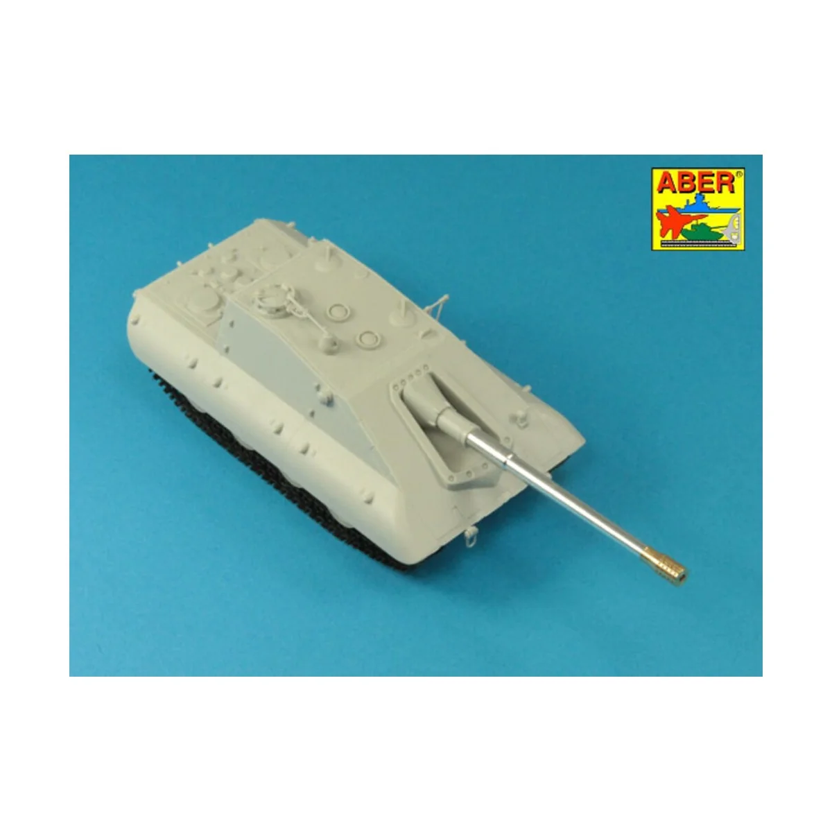 170 mm A/T gun barrel for German Jagdpanzer E-100, 1/72 - Aber Mode...