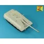 170 mm A/T gun barrel for German Jagdpanzer E-100, 1/72 - Aber Mode...