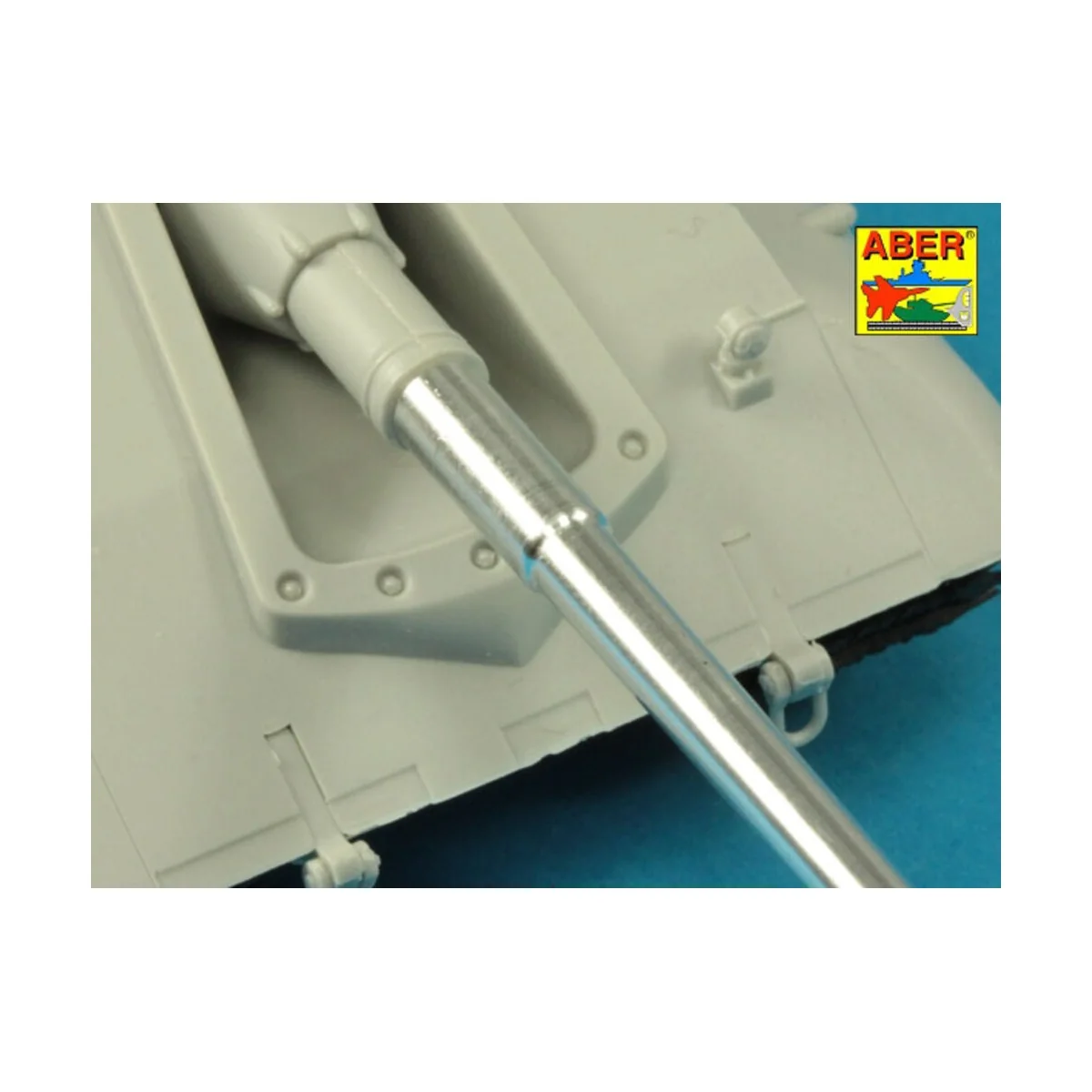 170 mm A/T gun barrel for German Jagdpanzer E-100, 1/72 - Aber Mode...