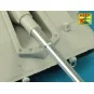 170 mm A/T gun barrel for German Jagdpanzer E-100, 1/72 - Aber Mode...