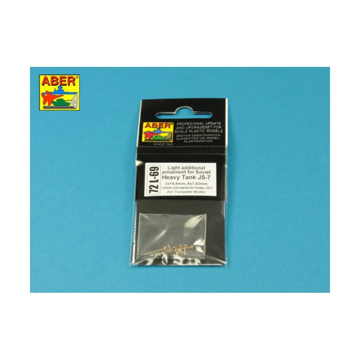 Light additional armament for Soviet tank JS-7, 1/72 - Aber Models ...