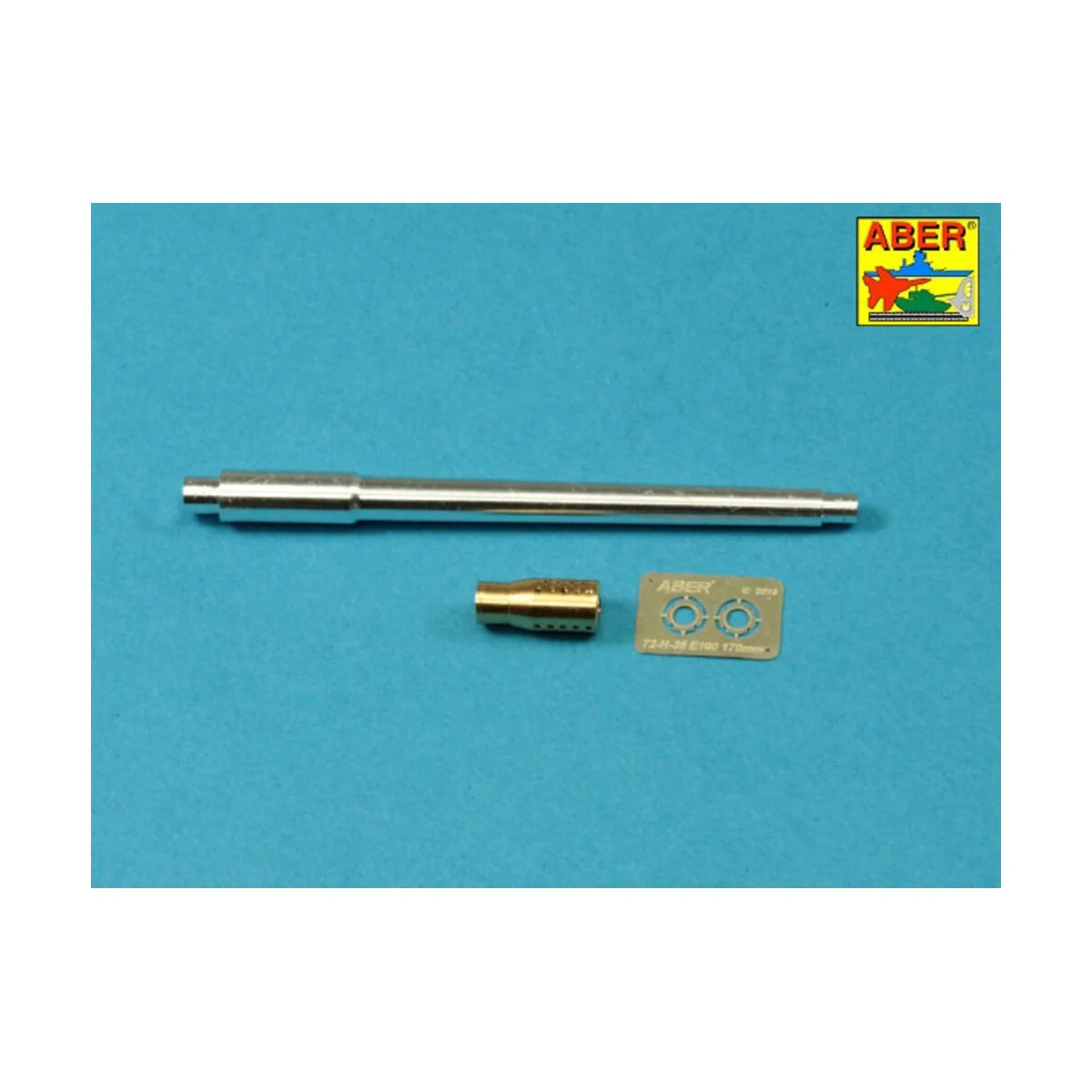 170 mm A/T gun barrel for German Jagdpanzer E-100, 1/72 - Aber Mode...