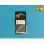 Russian 107 mm ZIS-6 tank barrel for KV-2, 1/72 - Aber Models 72 L-70
