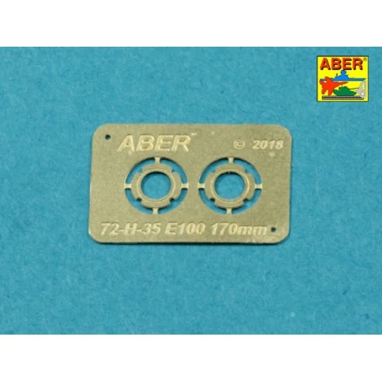 170 mm A/T gun barrel for German Jagdpanzer E-100, 1/72 - Aber Mode...