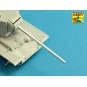 Russian 107 mm ZIS-6 tank barrel for KV-2, 1/72 - Aber Models 72 L-70