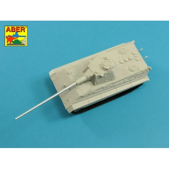 Germ.88 mm Kw.K. 43 L/71 E-50 Barrel (one part), 1/72 - Aber Models...