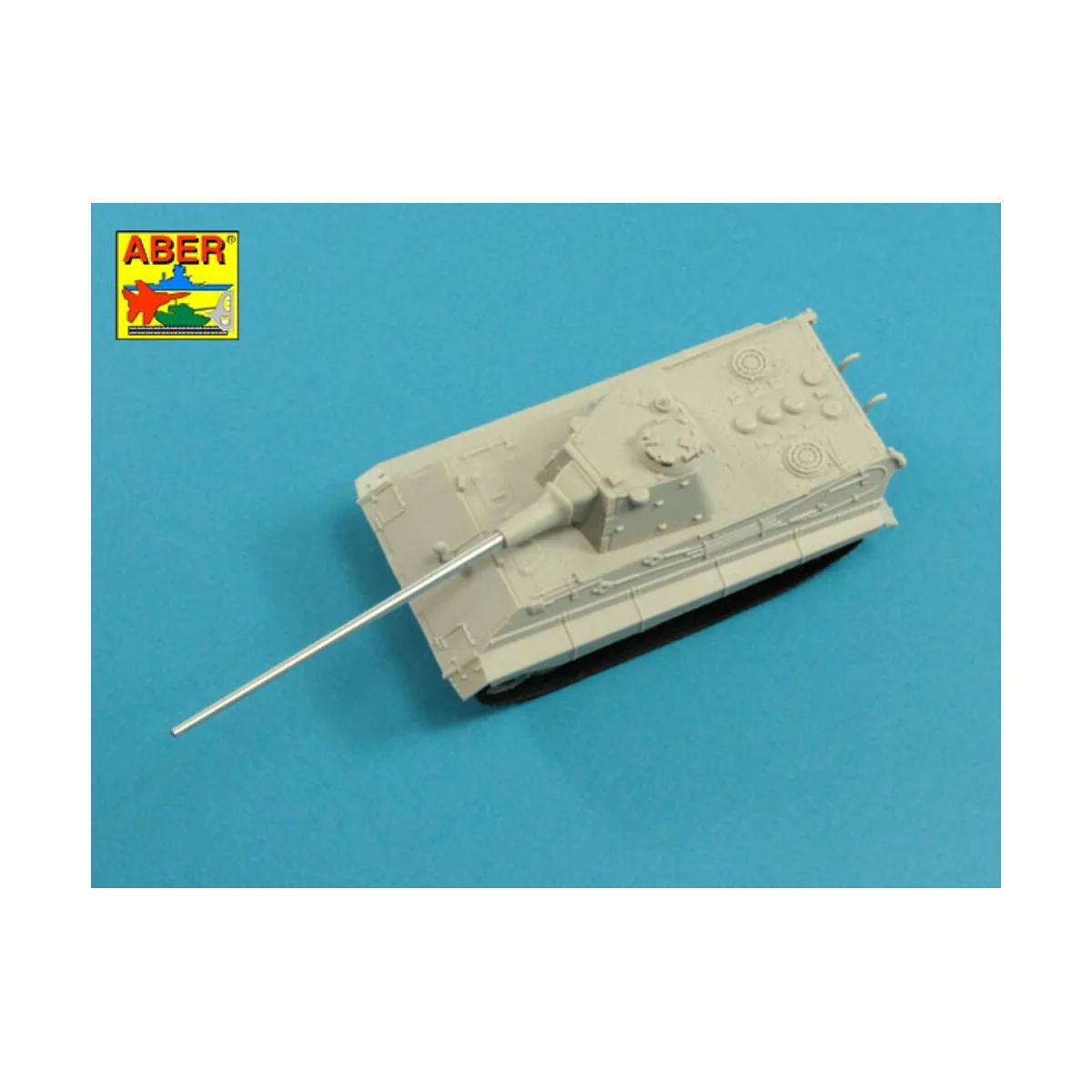 Germ.88 mm Kw.K. 43 L/71 E-50 Barrel (one part), 1/72 - Aber Models...