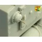 Russian 107 mm ZIS-6 tank barrel for KV-2, 1/72 - Aber Models 72 L-70