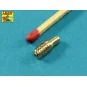 10, 5/cm L/62 A/T gun barrel for German E-50 SPG Gun, 1/72 - Aber M...