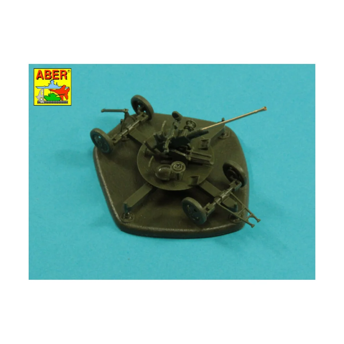 Barrel for Soviet 37mm 61-K Anti Aircraft Gun, 1/72 - Aber Models 7...