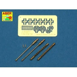 2 barrels for MG 15, 1/32 - Aber Models A32 001 2