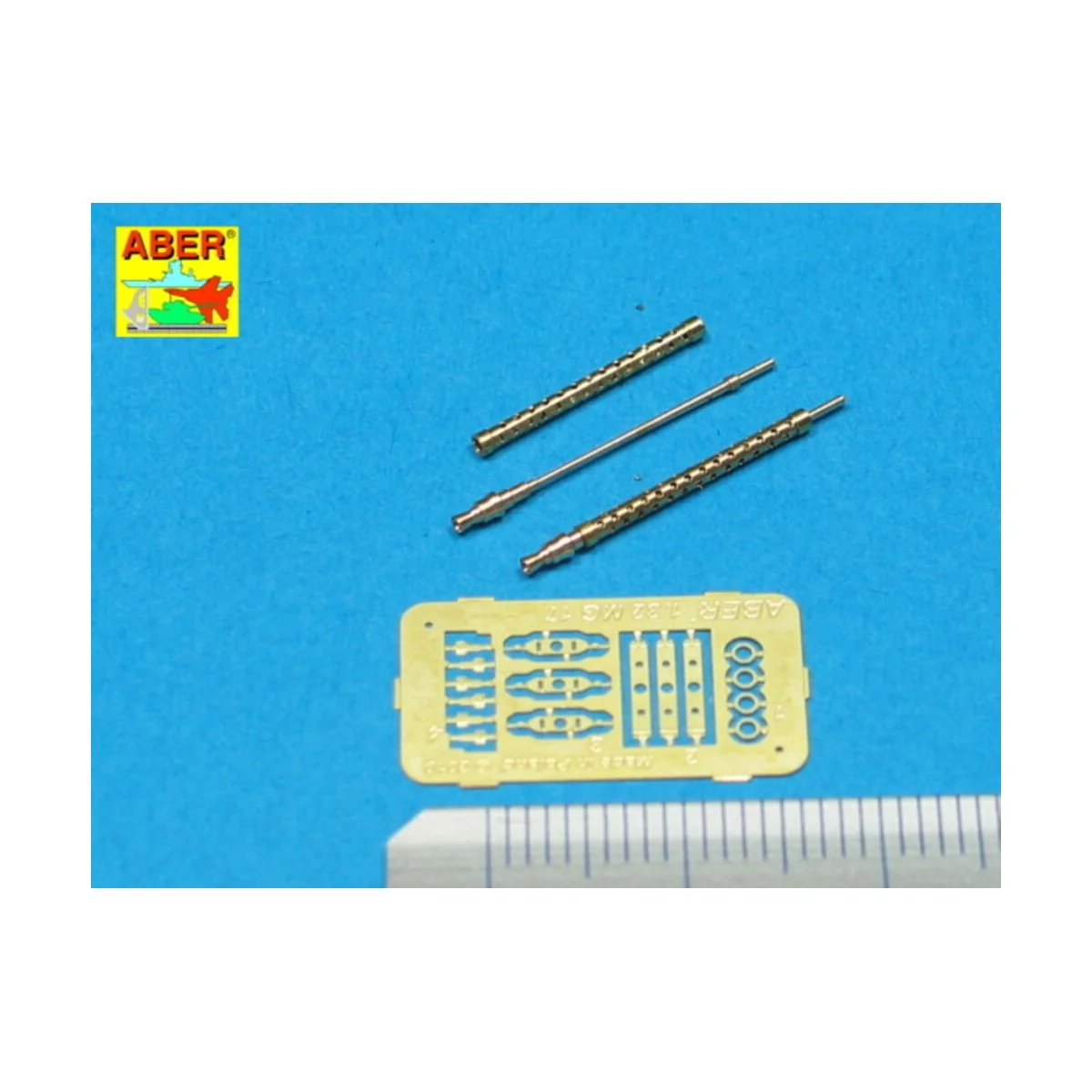 2 barrels for MG 17, 1/32 - Aber Models A32 002