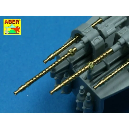 2 barrels for MG 17, 1/32 - Aber Models A32 002