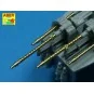 2 barrels for MG 17, 1/32 - Aber Models A32 002