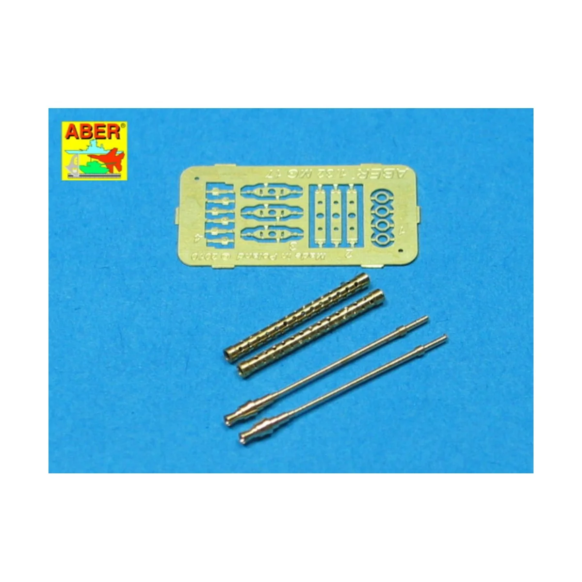 2 barrels for MG 17, 1/32 - Aber Models A32 002