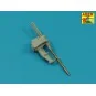 2 barrels for MG 17, 1/32 - Aber Models A32 002
