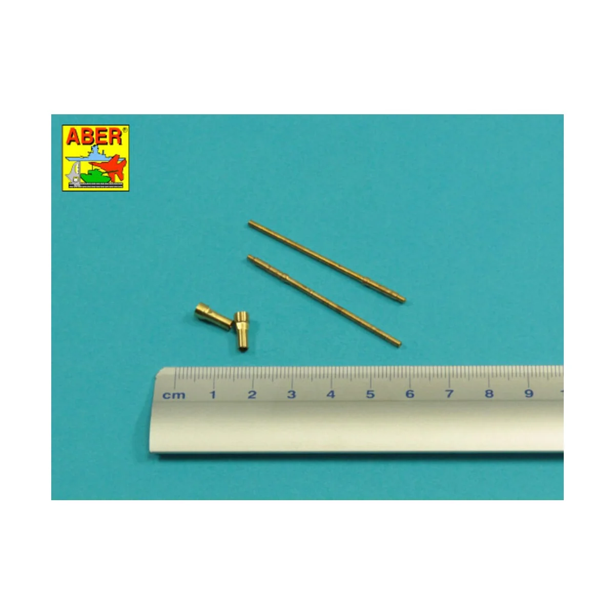4 barrels tips for MG 17, 1/32 - Aber Models A32 003