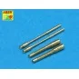 2 barrels for MG 131 -early, 1/32 - Aber Models A32 005