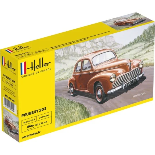 Peugeot 203, 1/43 - Heller 80160