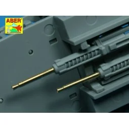 4 barrels for MG FF, 1/32 - Aber Models A32 008 2