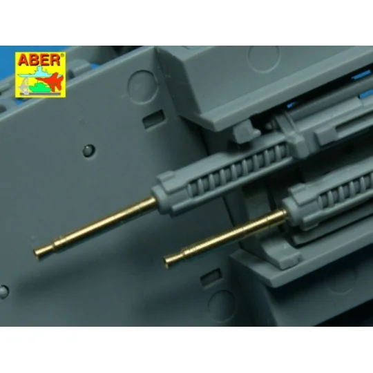 4 barrels for MG FF, 1/32 - Aber Models A32 008