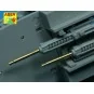 4 barrels for MG FF, 1/32 - Aber Models A32 008