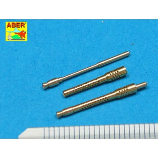 2 barrels for MG 131 -middle, 1/32 - Aber Models A32 006