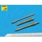 2 barrels for MG 131 -middle, 1/32 - Aber Models A32 006