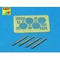 4 barrels for MG FF, 1/32 - Aber Models A32 008