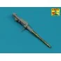 2 barrels for MG 131 -middle, 1/32 - Aber Models A32 006
