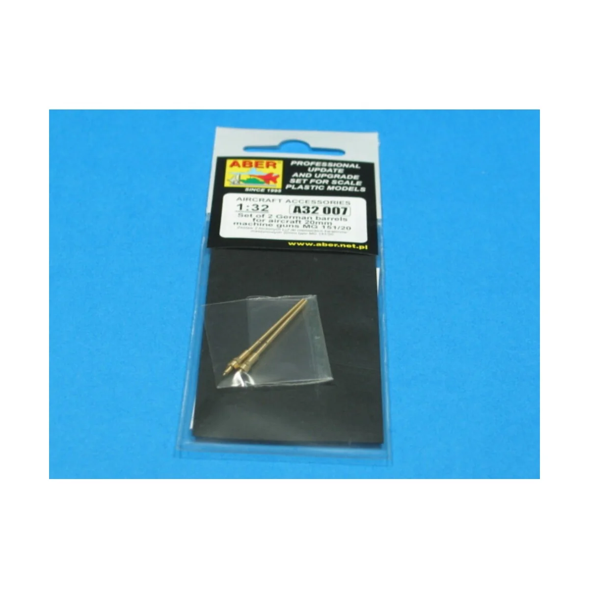 2 barrels for MG 151/20, 1/32 - Aber Models A32 007