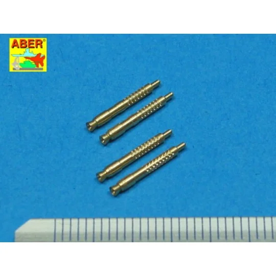 4 barrel tips for MG 131, 1/32 - Aber Models A32 011