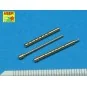 2 barrels for 7, 7mm Type 97, 1/32 - Aber Models A32 012
