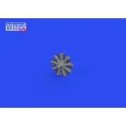 Sopwith Camel Le Rhone engine PRINT for EDUARD, 1/48 - Eduard Acces... Sopwith Camel Le Rhone engine PRINT for EDUARD, 1/48 - Eduard Acces...