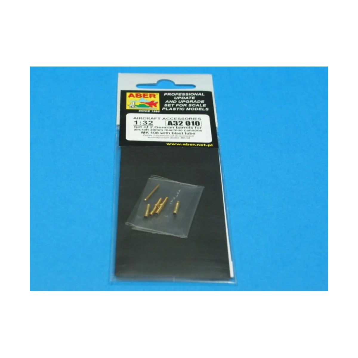 2 barrels for MK 108, 1/32 - Aber Models A32 010
